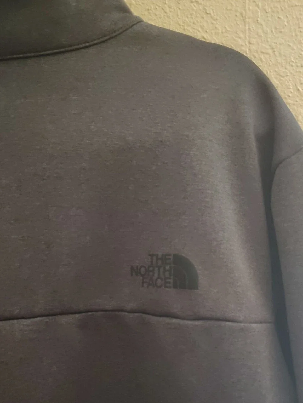 The North Face Men's Dark Charcoal Gray Full-Zip Windwall Jacket Size XL